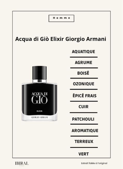 Acqua di Giò Elixir